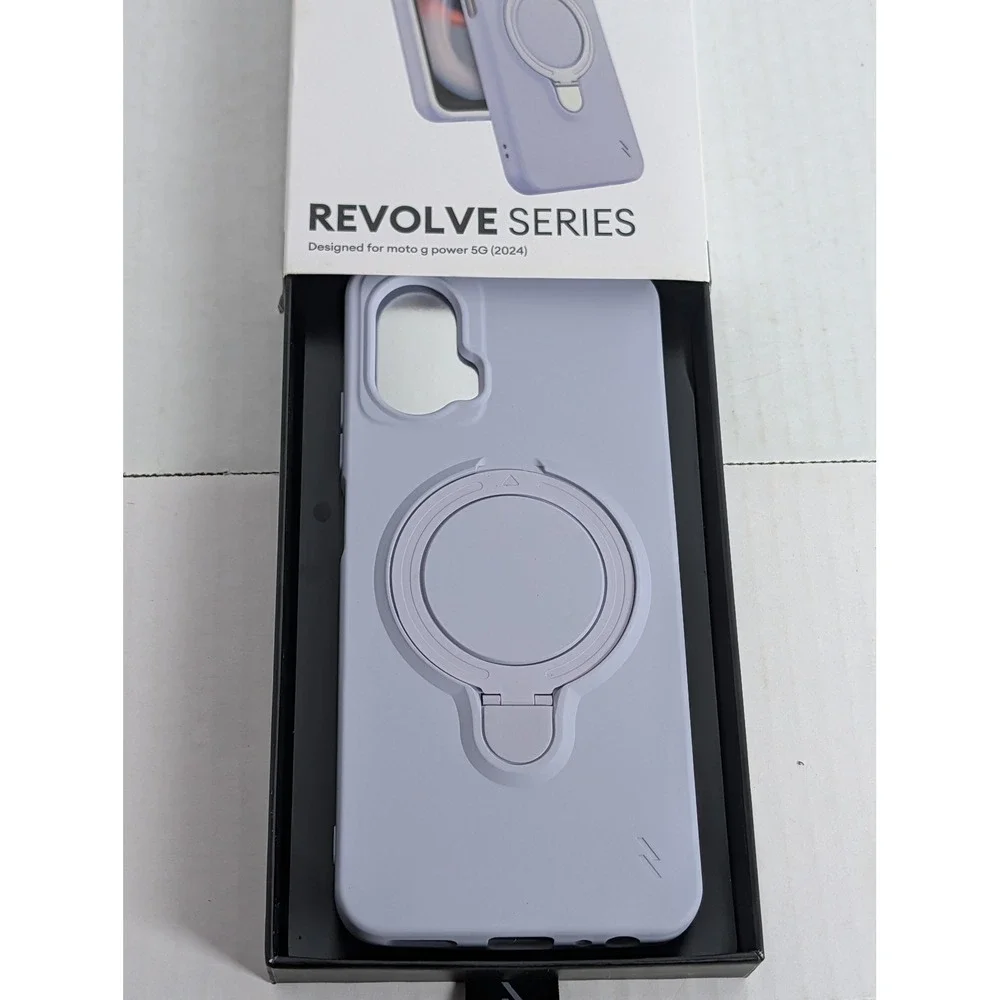 ZIZO Revolve Series Case for Moto G Power 5G (2024) Magnetic Purple NEW